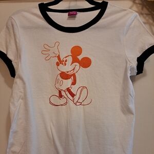 MICKEY MOUSE Glittery Women's T-shirt